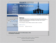 Tablet Screenshot of grakcorentals.com